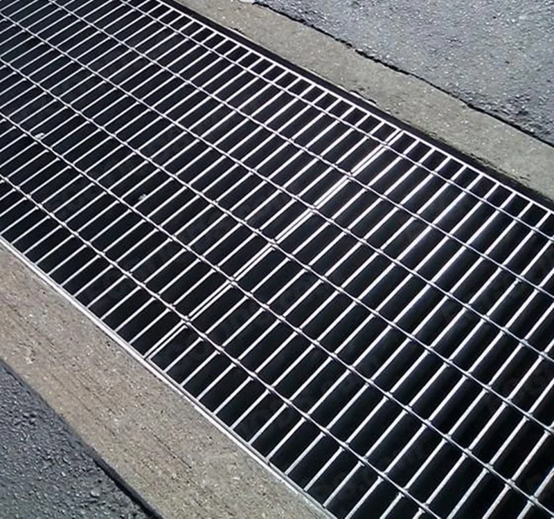 galvanized steel grilles walkway platform stainless steel trench cover plate trench cover wholesale