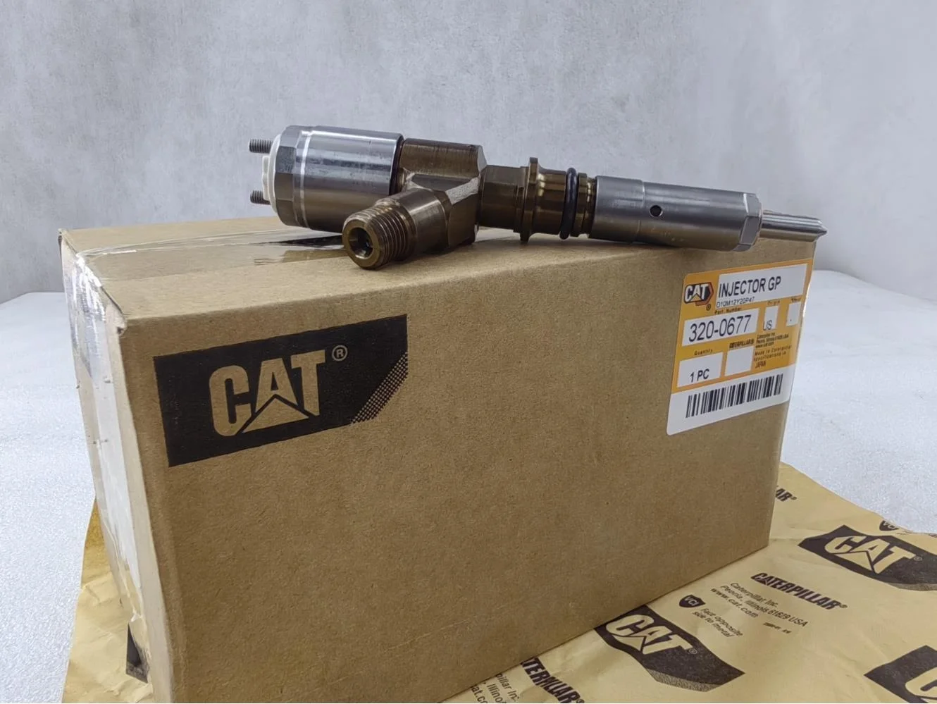 320-0677 Cat-erpillar 320D/323D Excavator C6.6 Engine Accessories Fuel Injector