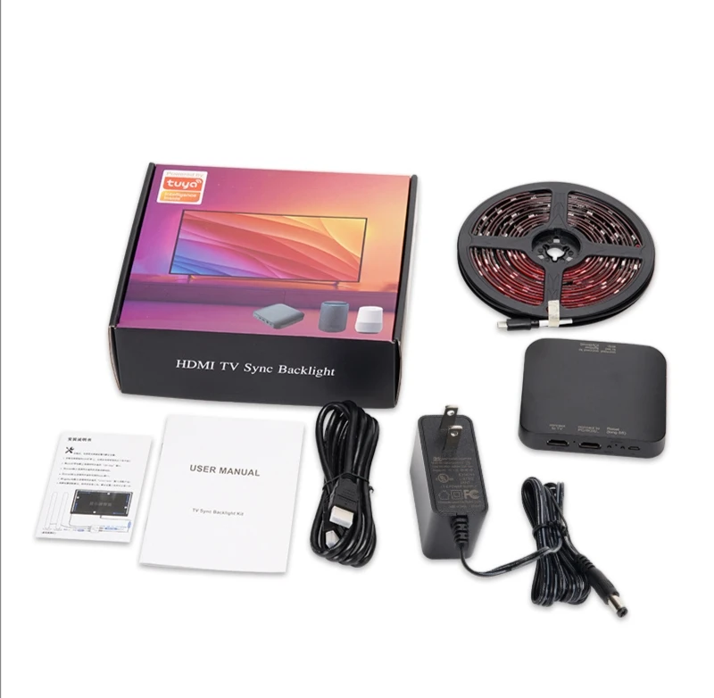 4K HDR Поддержка HDMI полосы sync TV LED подсветка ТВ-полосы с 2 0 Синхронизация ТВ и музыкой