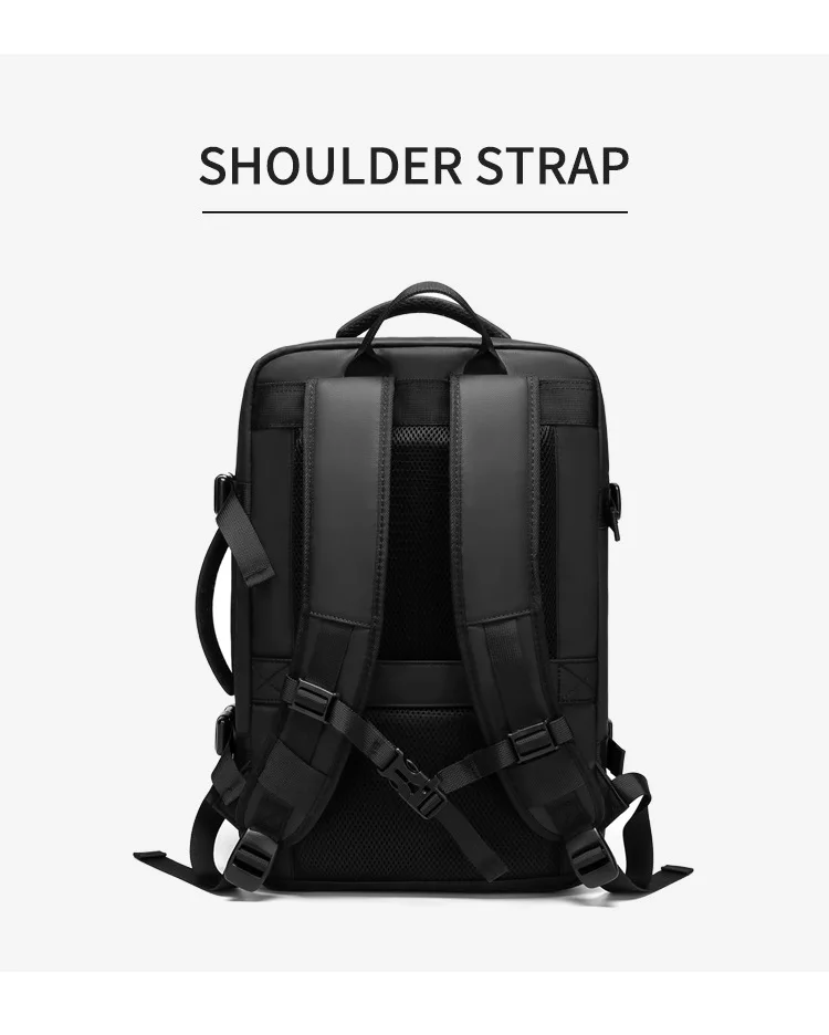 Fast Shipping Large Capacity Zipper Backpack with USB Student Sports Rucksack Waterproof Travel School Laptop Backpack Bag