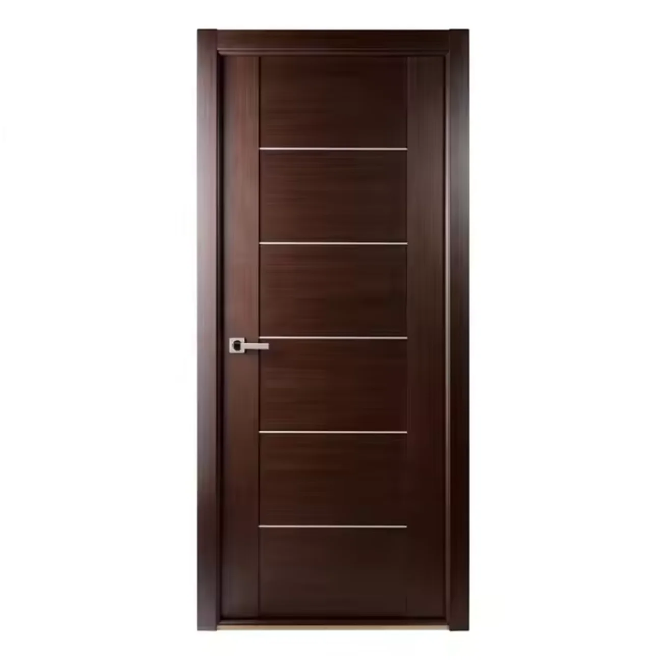 Top Manufacturer Wholesale Solid Wood Door Interior Lamine Pvc Door Interior Soundproof For Villa