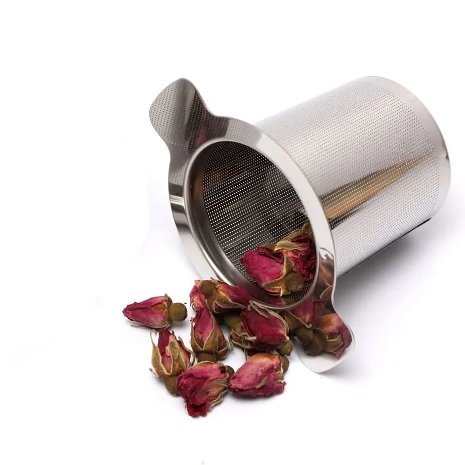 Stainless Steel Tea Strainers Tea Infuser Basket Fine Mesh Loose Tea Leaf Infusers