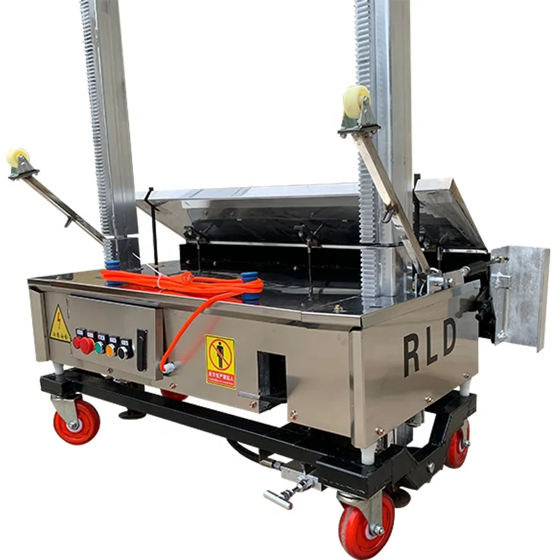 Automatic Concrete Cement Wall Plaster Machine Building Wall Mortar Plaster Rendering Machine