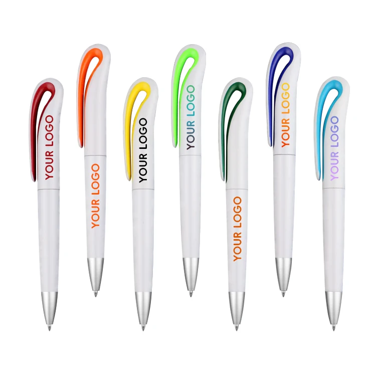 BKS brand Selling well all over the world Promotional plastic ball pen with custom LOGO, cheap pen