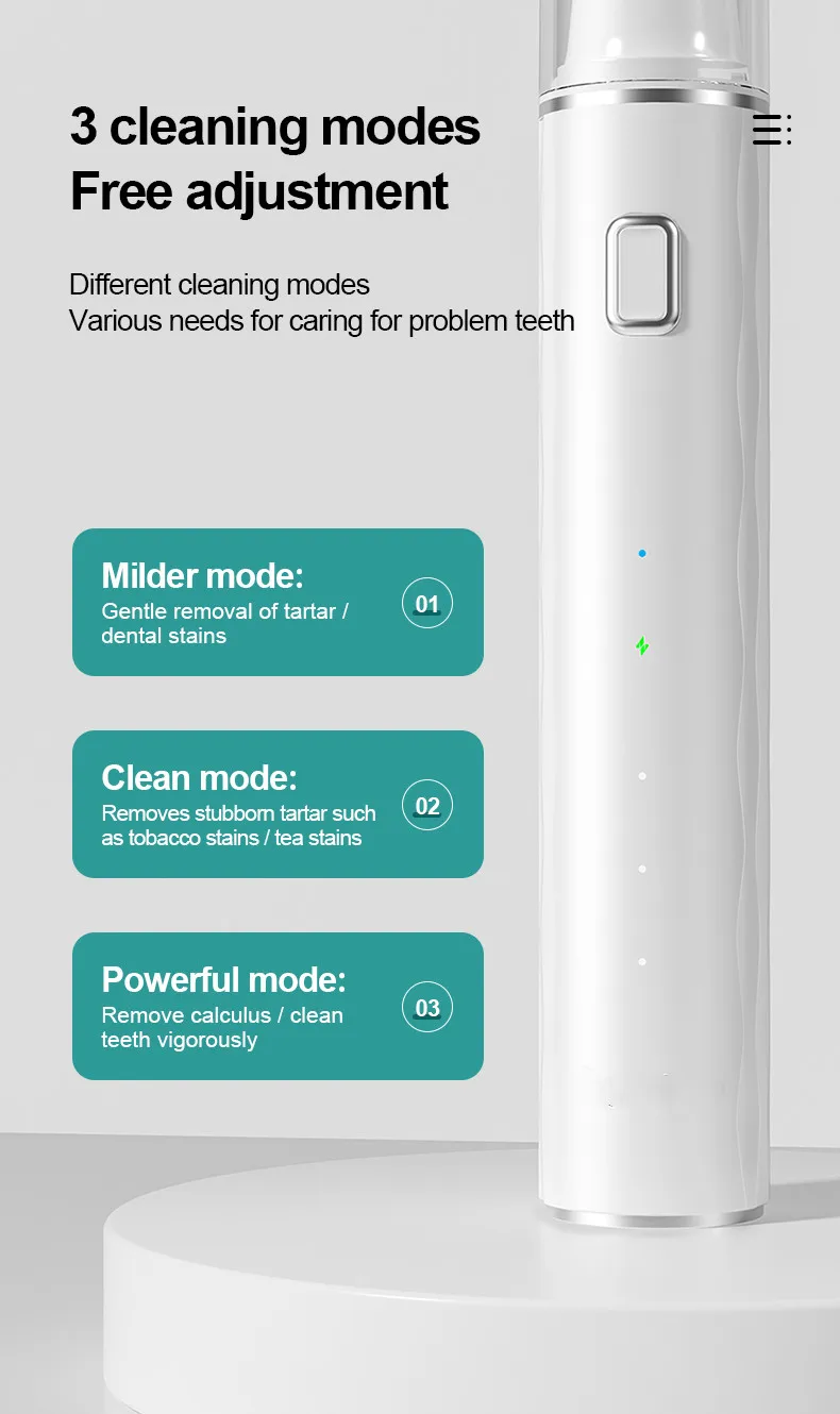 Valdus Teeth Whitening Cleaning Tools With Camera Tooth Scaler Oral Tartar Remover  Electric Visual Ultrasonic Dental Scaler