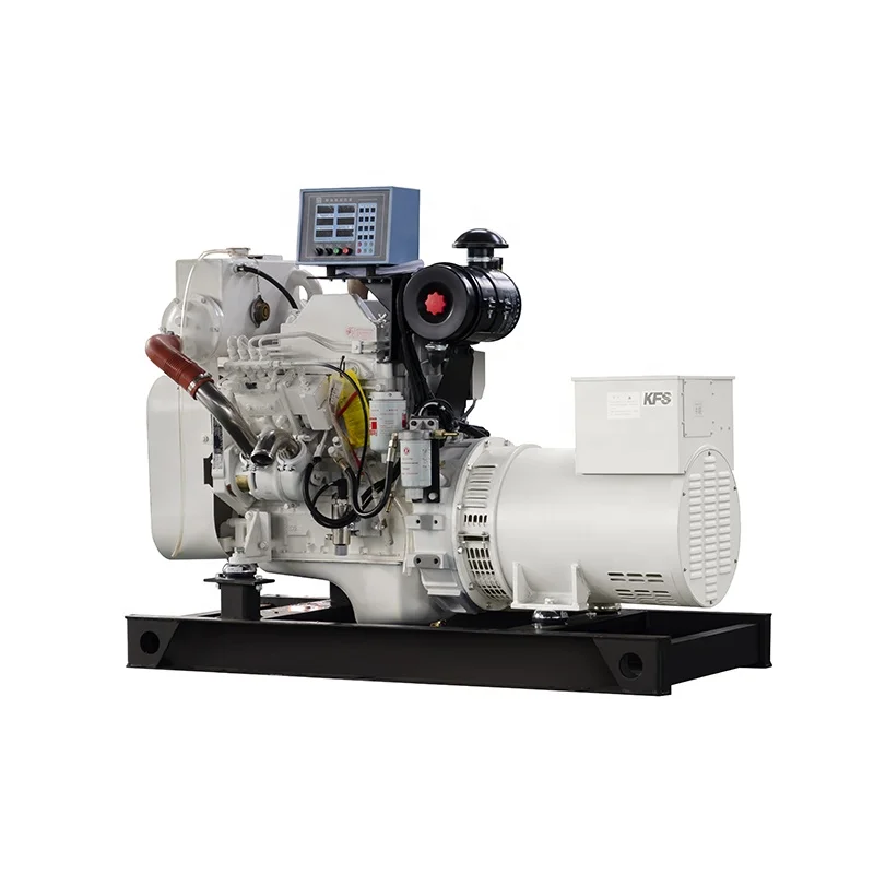 Marine use diesel generator price 50kva power genset with Cummins 4BTA3.9-GM65 engine