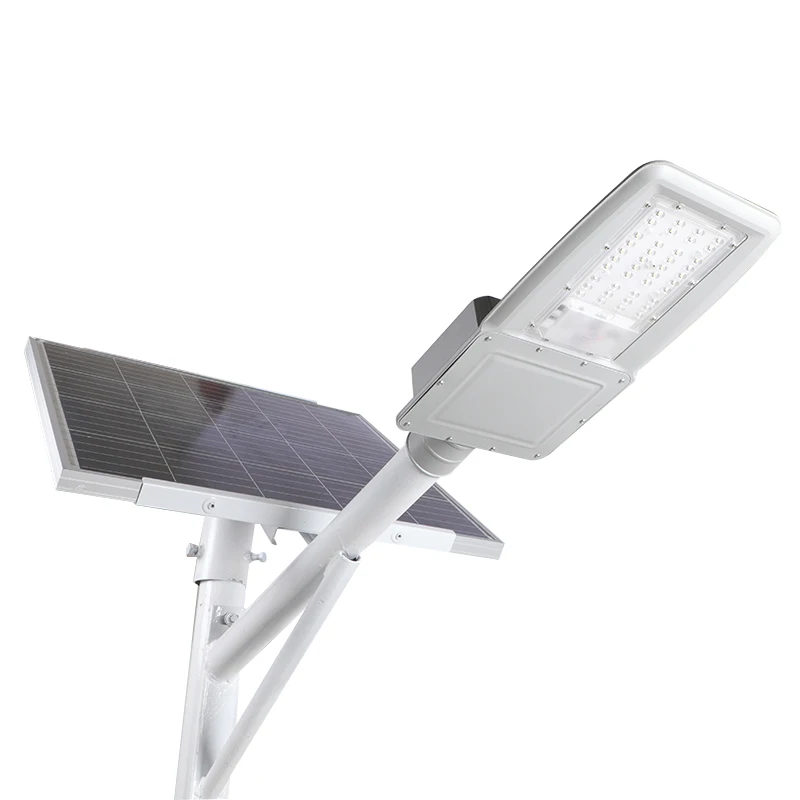 Aluminium Outdoor Hight Lumens Ip65 Waterproof 50w Separated All In Two Led Solar Street Light