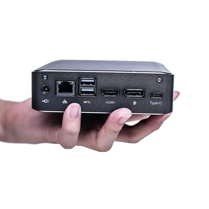 OEM мини-ПК i3 I5 I7 процессор Intel четырехъядерный 2,0 ГГц 8 ГБ ОЗУ 128 Гб SSD мини-ПК Win10 Настольный геймер