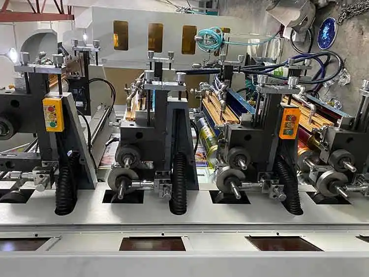 Manufacturer 8 Colour Roll to Roll Plastic Bags PE OPP Flexo Printing Machine in Line With CE