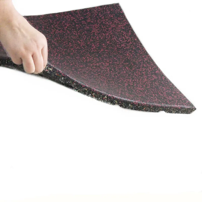 
500mm*500mm 20% blue+white EPDM colored rubber soling sheet rubber mat 