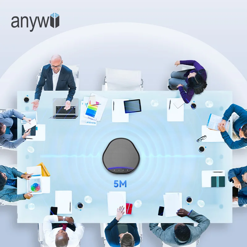 Anywii аудио USB M6 Громкая связь для ПК шумоподавление эхо-подавления конференц-связи