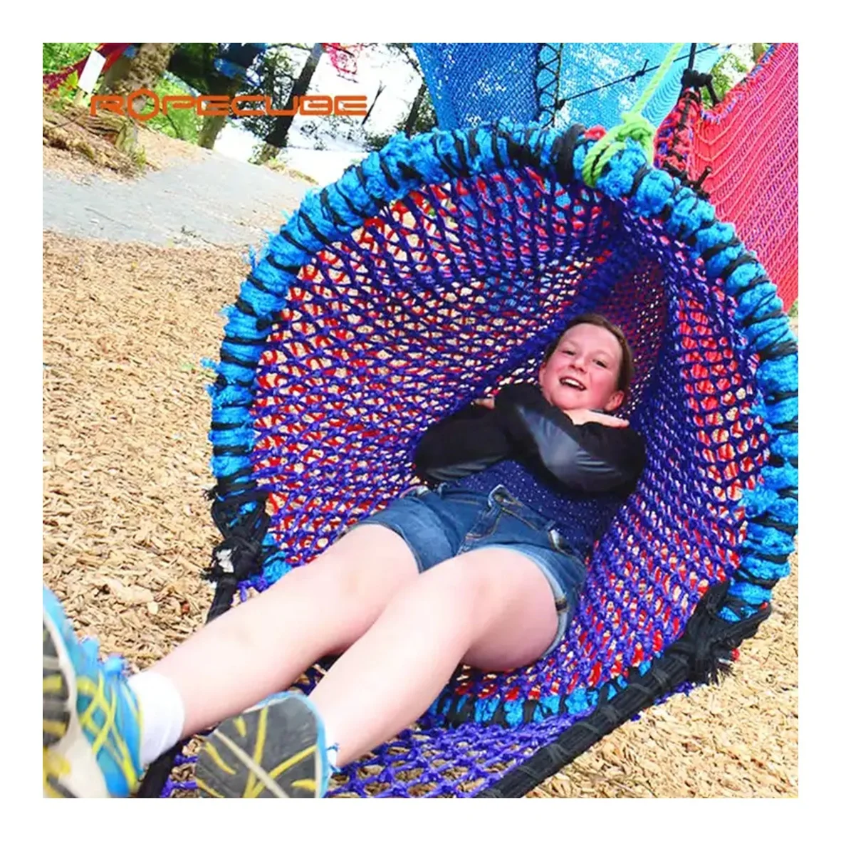 Outdoor Playground For Kids Soft Play Jungle Gym Adventure Park Equipment