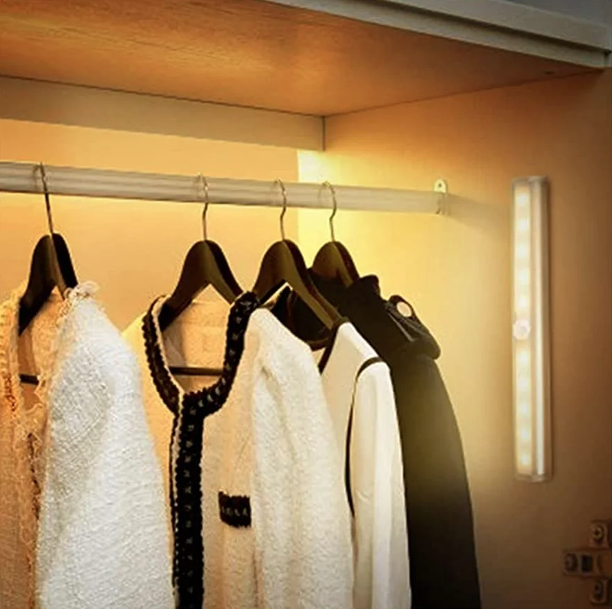 Rechargeable Cabinet wardrobe kitchen strip TDL7120 smart home products PIR Motion Sensor desk lamp wireless magnetic led lamp