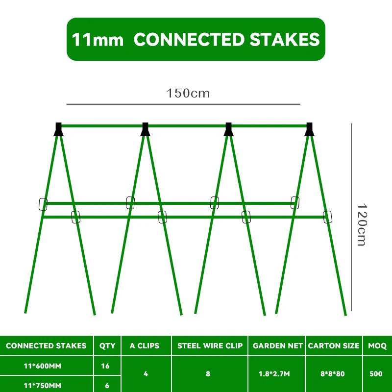 Powder Coated Tomato Spiral Wire Stakes Metal Growing Spiral Wire Support for Garden