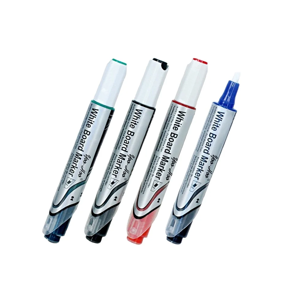 Office stationary Chisel tip Whiteboard Marker Customized logo refill ink