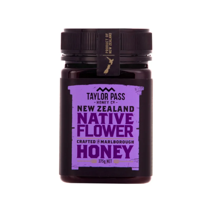 Velvety Texture Slightly Drier Style New Zealand Origin Certified Sustainable Award Winning Non-GMO Native Flower Honey 375g