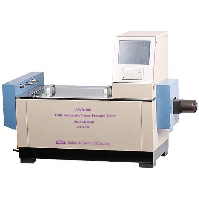 AWD-20B Fully Auto Analyzer Price Reid Method Vapor Chamber Petroleum Products Tester ASTM D323 Vapor Pressure Testing Equipment