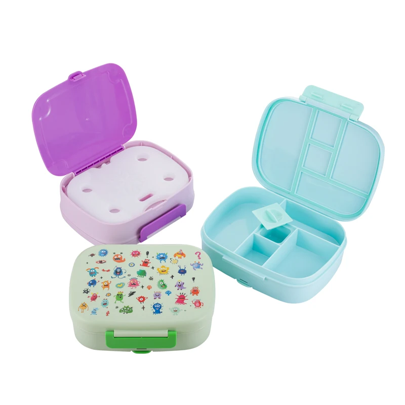 Металлические изолированные контейнеры бэнто без БФА для детей Ланч-бокс 1000 мл детский пищевой контейнер кастрюля пищевая банка