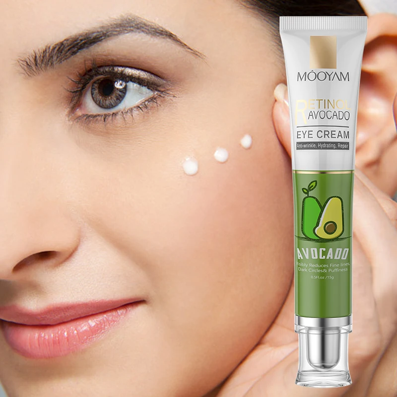 Wholesale Hyaluronic Acid Facial Moisturizing Eye Reduce Wrinkles Anti-aging Retinol Eye Cream