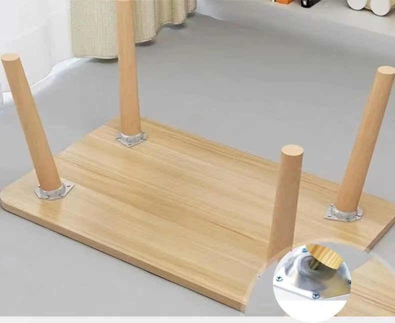 12 Degree Furniture Foot Mounting Plates Wood Furniture Legs Connectors