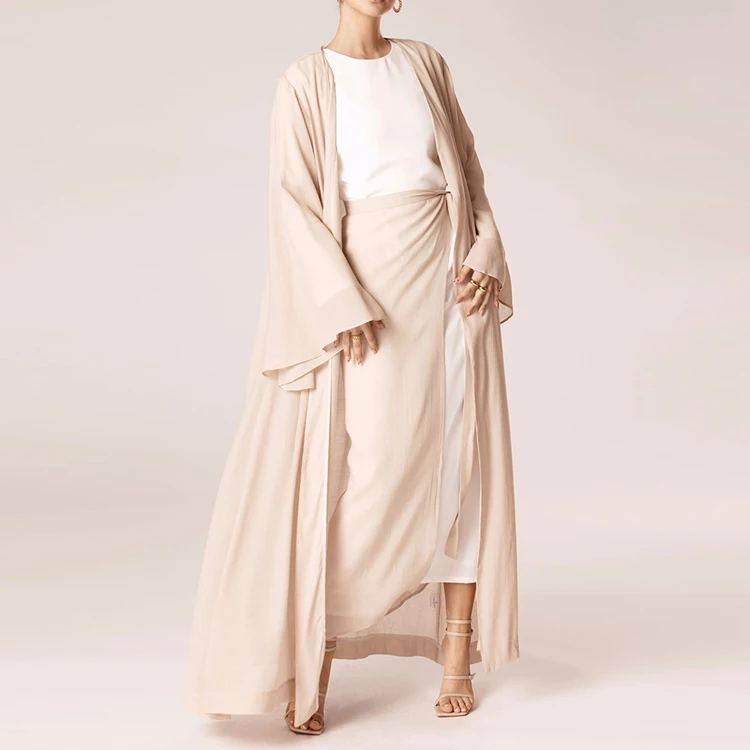 2022 M Muslim Women Dress Beaded Shiny Abaya Beige Woman Abaya Black Islamic Clothing Muslim Middle East Kimono Women