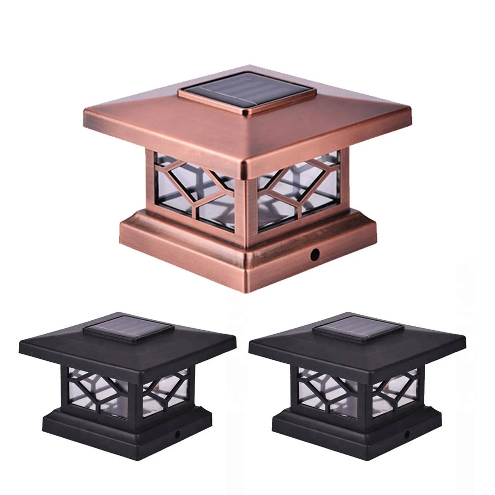Home garden outdoor solar post light solar lights for garden
