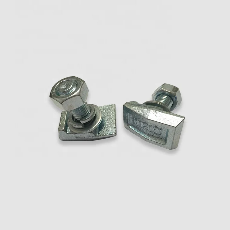 T2 clips for elevator rail