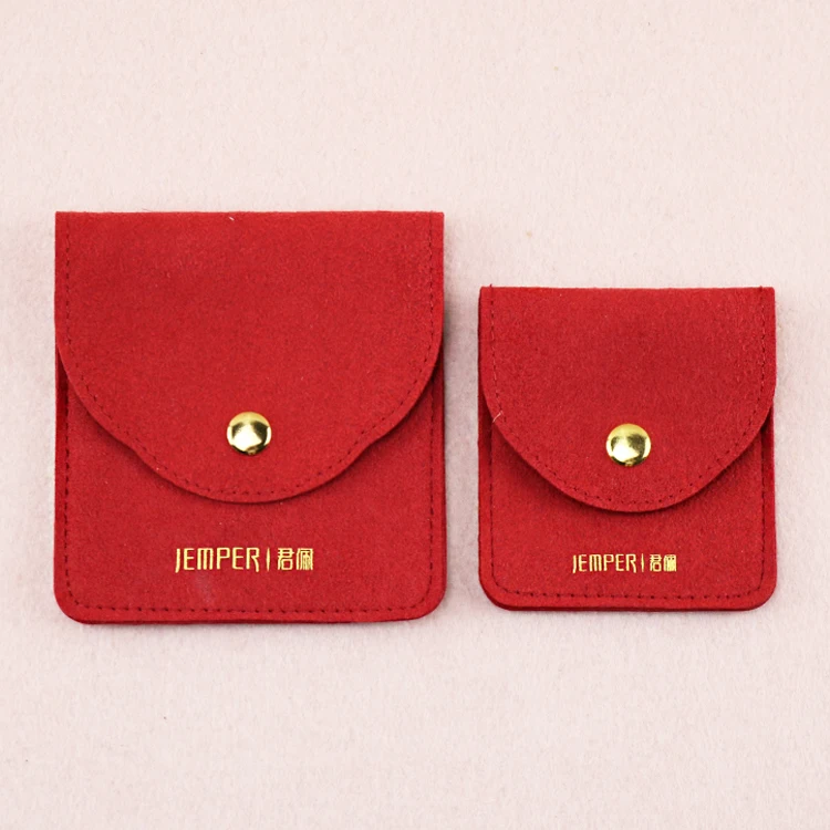 2023 модный упаковочный мешочек для ювелирных изделий на заказ, замшевый мешочек для ювелирных изделий с внутренним слоем для сережек