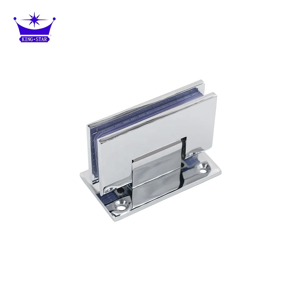 Стеклянный шарнир для ванной комнаты, стеклянный круглый Угловой поворотный зажим, стеклянный дверной шарнир для душа