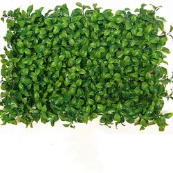Hot Sell 40*60cm Anti UV Artificial Vertical Green Hedge Wall grass wall decor hanging plants vines
