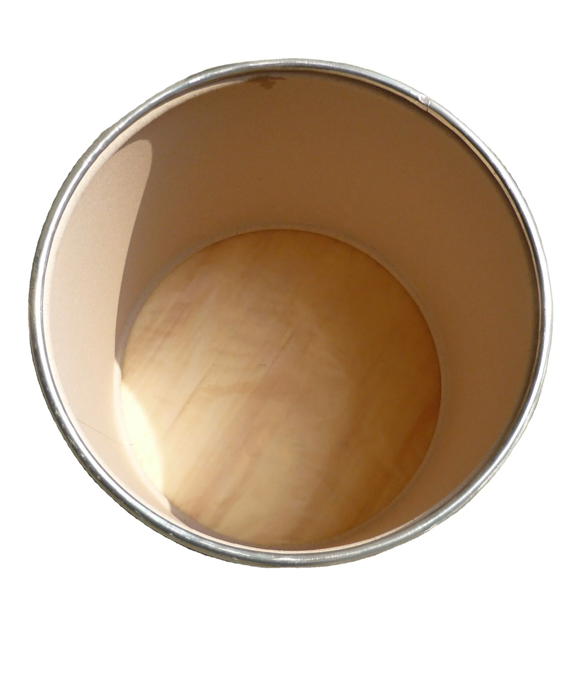 Paper drum with steel lid chemical products packaging fiber drum