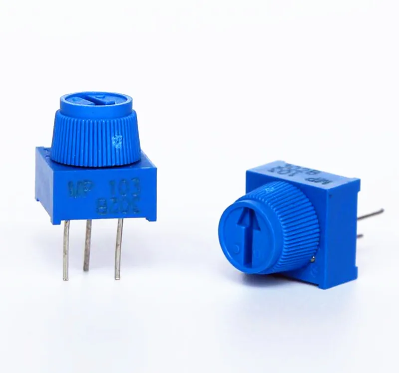 3386MP 10k Trimmer Potentiometer with knob cap