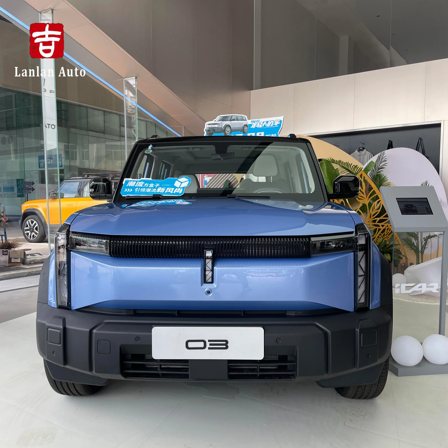2024 Chery ICAR 03 электрический внедорожник высокоскоростной автомобиль 2WD 4WD Новый энергетический