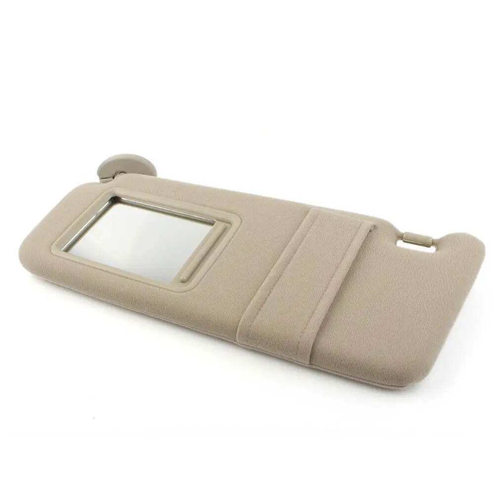 
Beige/Tan Driver Left Driver Side Sun Visor For TOYOTA VENZA 2009-2016 With Sunroof Light 74320-0T020-A1 