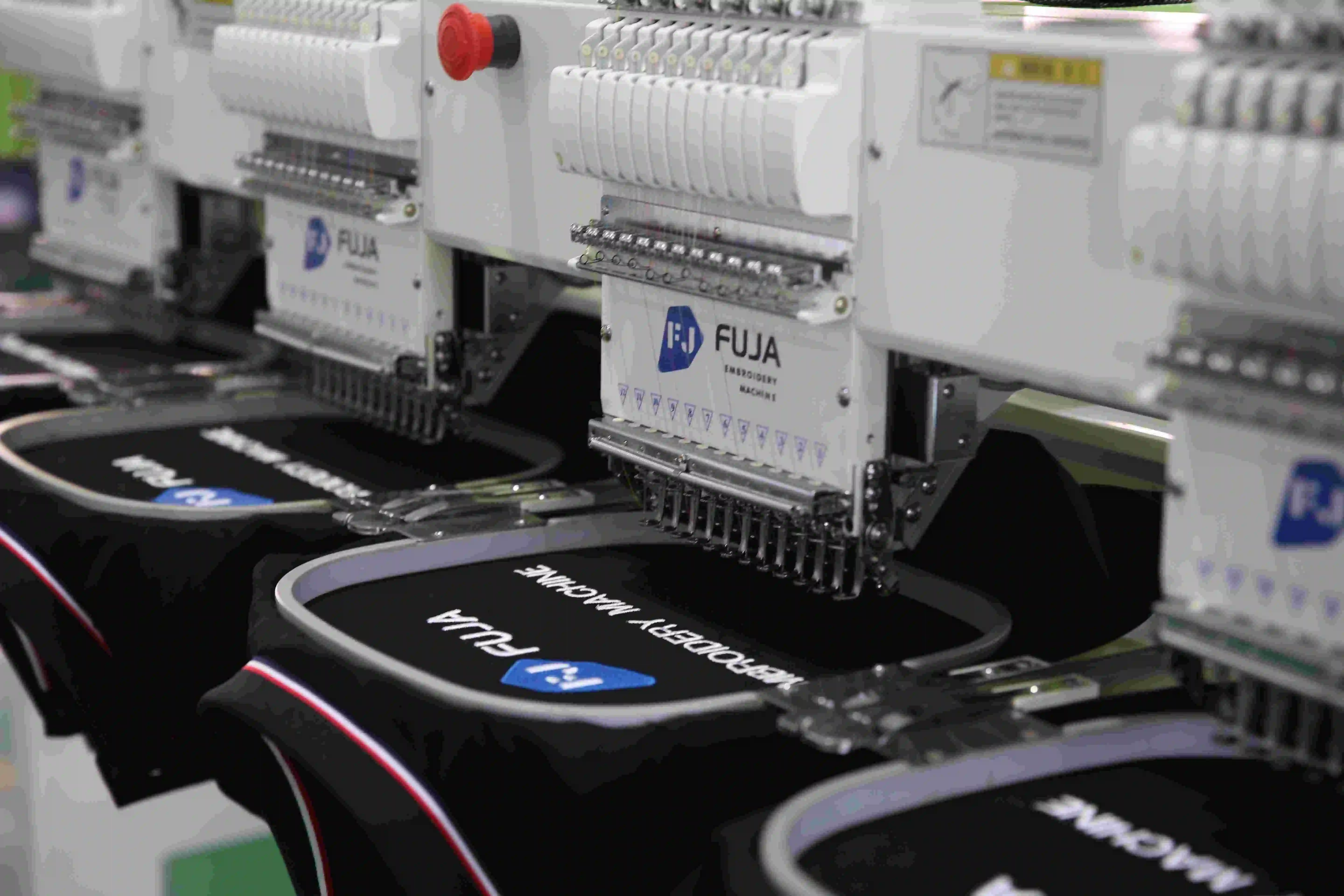 Multi 4 Head Flat Embroidery Machine Computerized Automatic 9 12 15 Needles 4 Heads High speed Embroidery Machine Four Heads