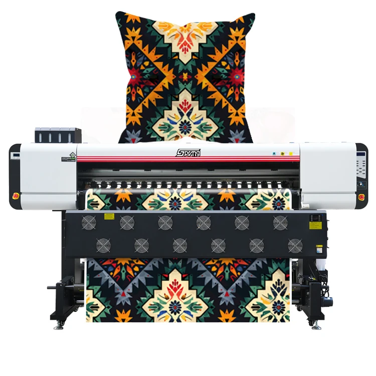 High Quality 6 or 8 heads inkjet printer direct to fabric dye textile sublimation printing machine