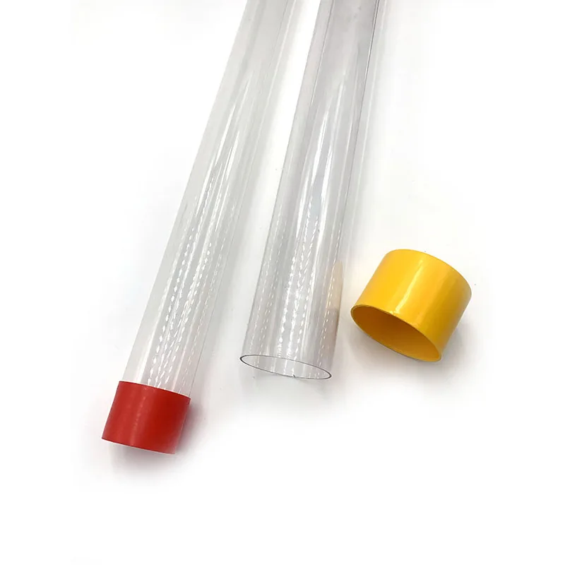 Cylinder Clear Plastic Tube Tennis Ball Tube Golf Balls Packaging Plastic Container