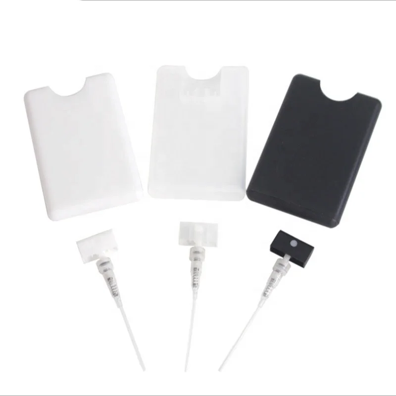 20ML portable cassette perfume pump head mini nozzle card sprayer perfume bottle