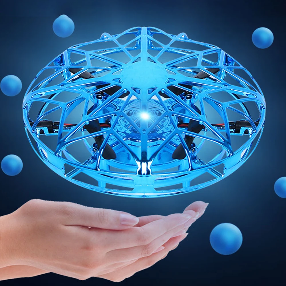 HW 360 Rotating Hover Orb Magic Led Mini Flying Spinner Boomerang Ball toy Drone UFO Flynova Pro Flying Ball