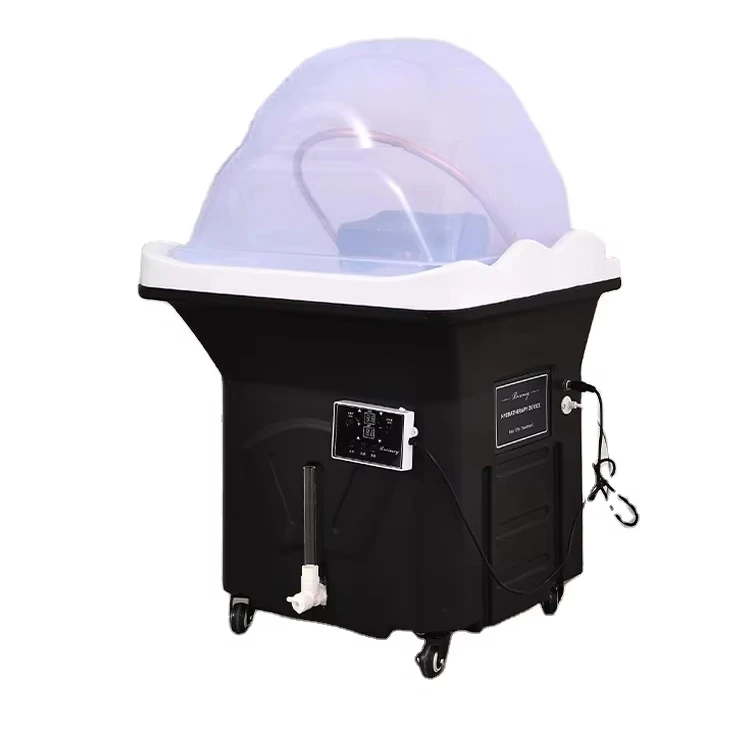 Новое мобильное устройство для терапии головы, резервуар для хранения спа, автоматический водный цикл, постоянный температурный шампунь для волос