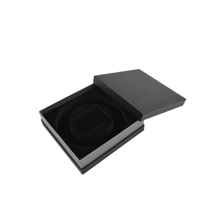 Luxury Handmade Rigid Cardboard Gift Box For Belt Watch Ties Custom UV Logo Lid And Base Box For Hair Accessories