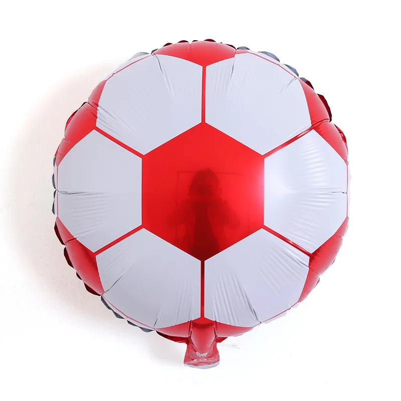 18 Inch Soccer Ball Football Basketball Round Ball Shape Balloons Foil Balloons For Sports Theme Party Decoration