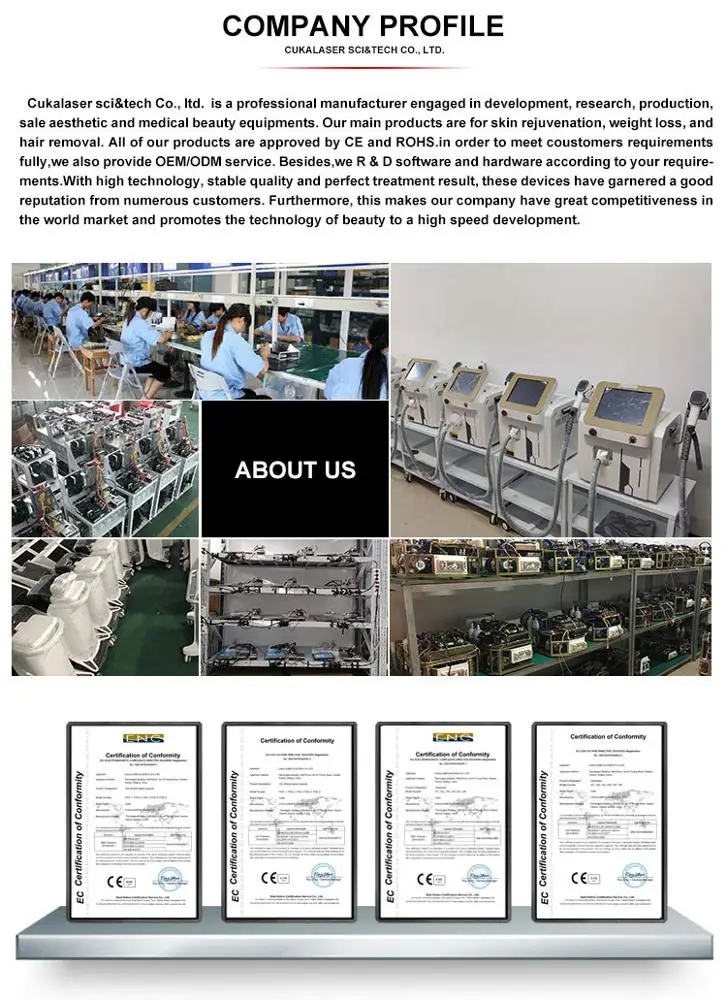 Cukalaser-diode laser 755 808 1064-08