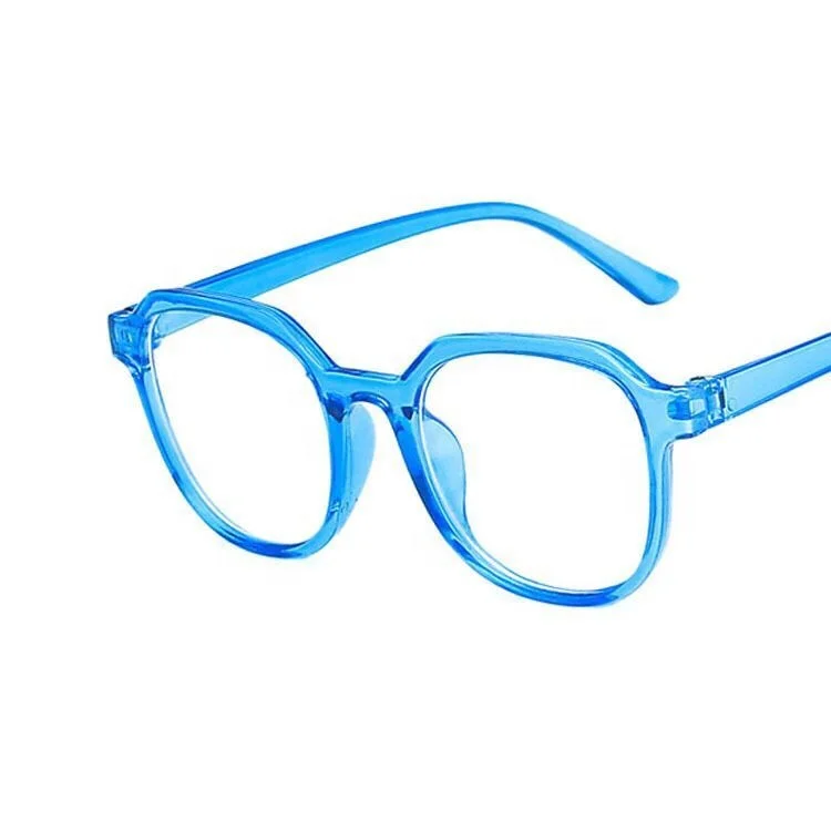 2020 Cheap Round Frame China Vintage Young Girls and Boys Blue Light Block Glasses