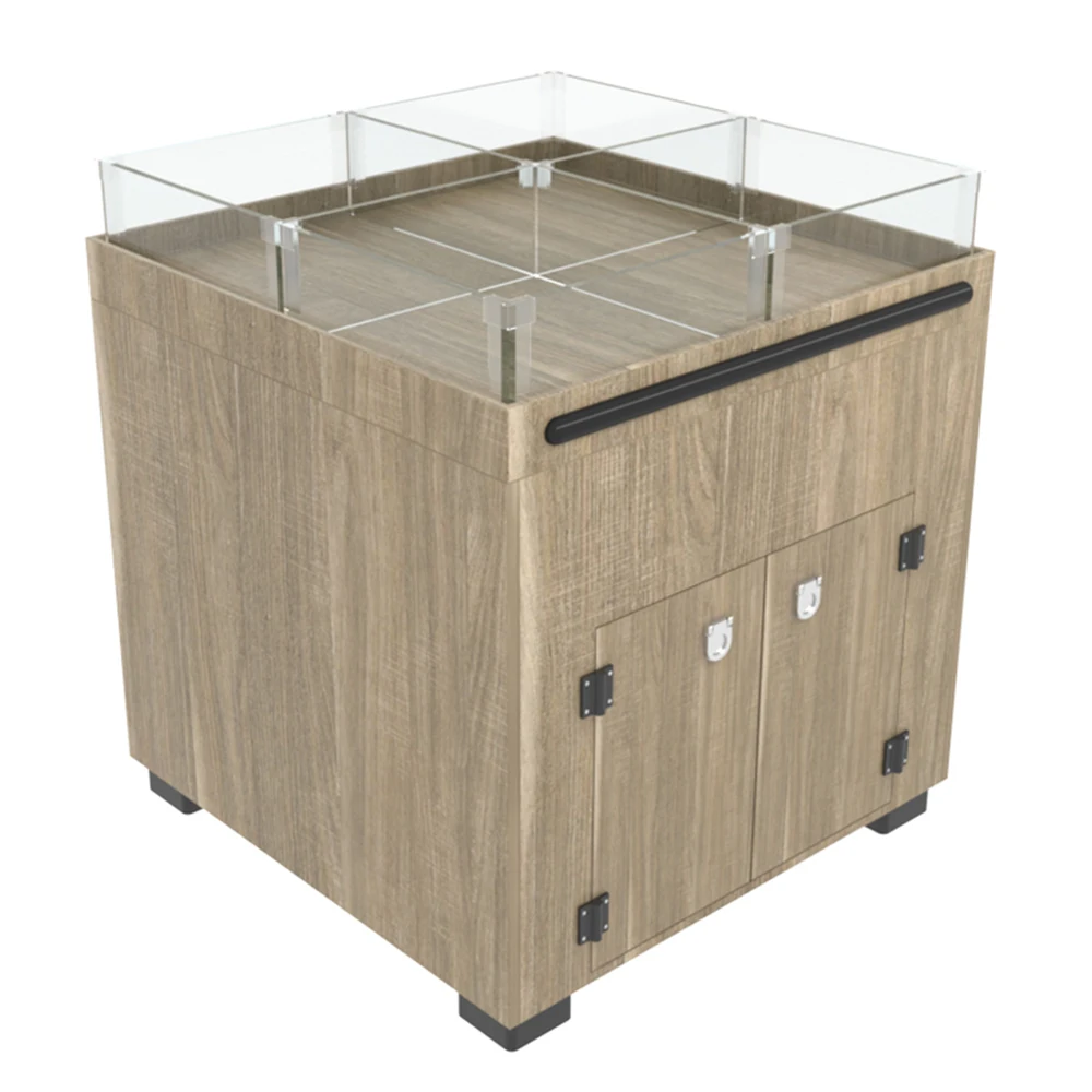 Supermarket candy display rack plexiglass candy display stand sugar lump display shelf