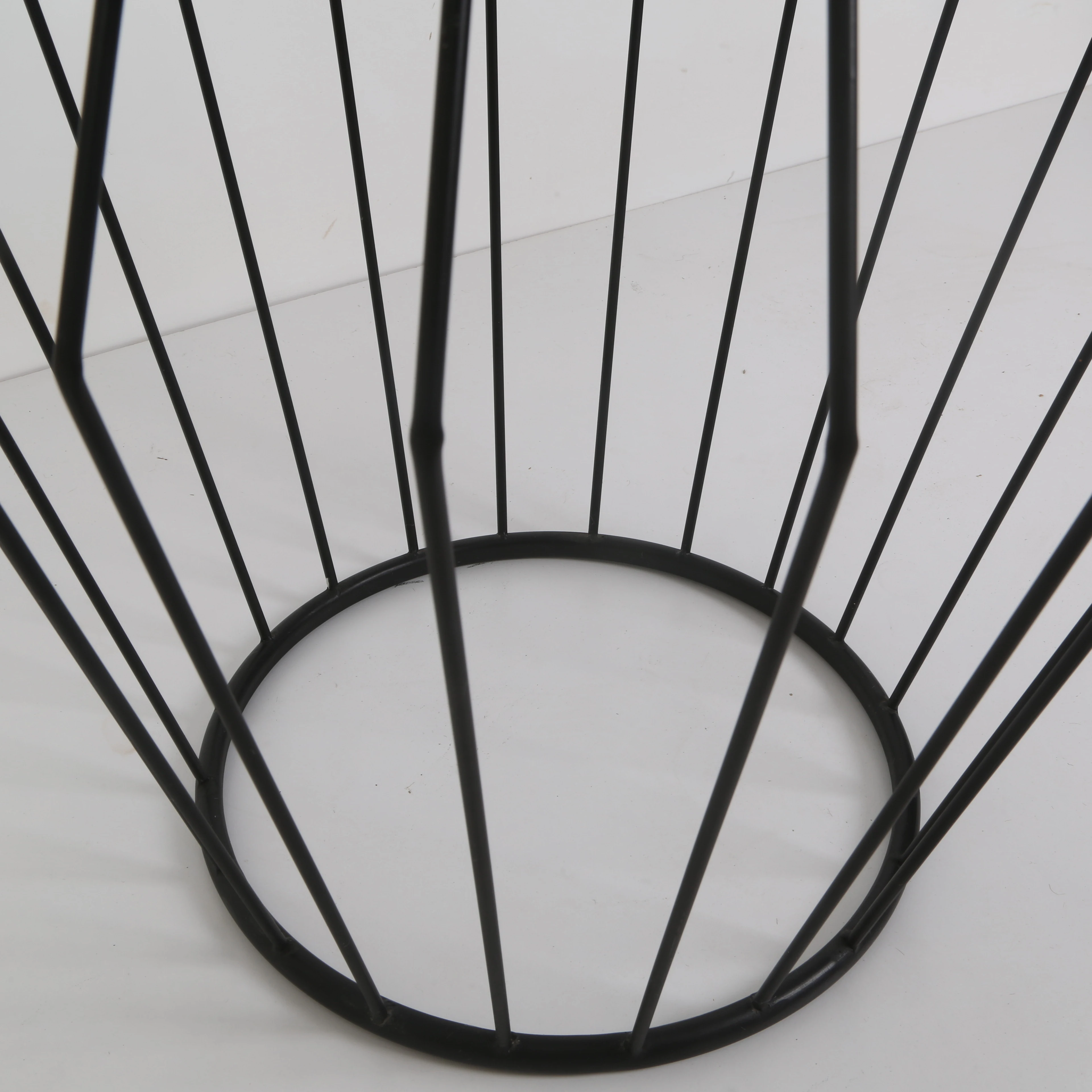 European Mirror Glass Polish All Metal Living Room Message Table Decoration Coffee Table