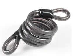 YH1408  Steel cable rope chain bicycle  lock Bike wire lock  for motorbike