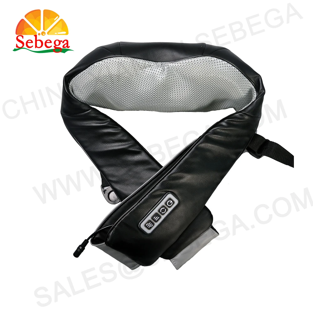 LOWER PRICE Comfortable Shiatsu Roller Ball Neck And Back Massage Belt pillow