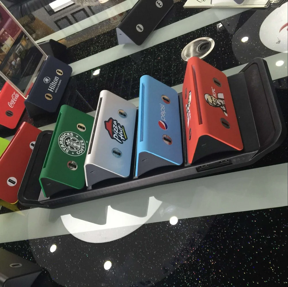 best selling ms vendido 2021 menu card inside power bank for restaurant 10000mah high power top selling on alibaba