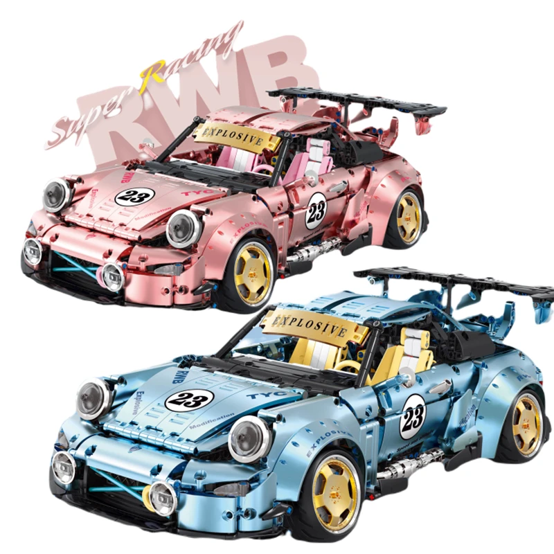 TGL T5036 Hypercar GTR GT3 Super Racing Car Fit 10295 High-Tech Model Building Blocks Toy